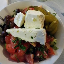 Tsiakkos & Charcoal - Greek salad with feta