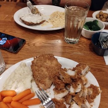 Cracker Barrel Old Country Store - Chicken fried steak and chicken fried chicken. I asked for no gravy and got what I ordered. - American Near Me - Virginia Beach, Virginia Cracker Barrel Old Country Store - Chicken fried steak and chicken fried chicken. I asked for no gravy and got what I ordered. - American Near Me - Virginia Beach, Virginia