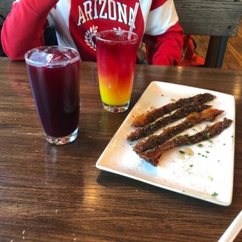 First Watch - Blue Booster & Morning Mediation W/ some dank bacon!!! - Cafes Near Me - Tucson, Arizona