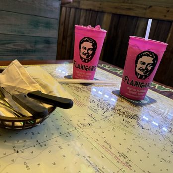 Flanigan's - Hollywood - October breast cancer cups - Seafood Near Me - Hollywood, Florida