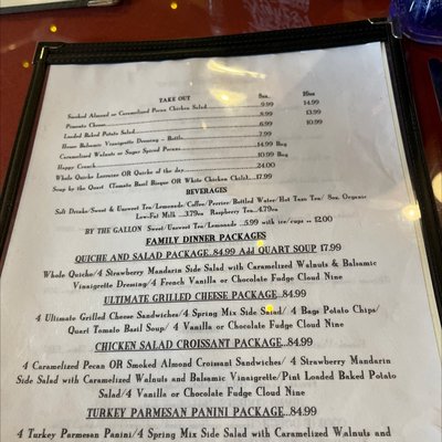 Menu photo 1 Olexa's Cafe, Cakes, and Catering Mountain Brook, AL