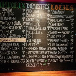 Carrollton Station - Bar menu2