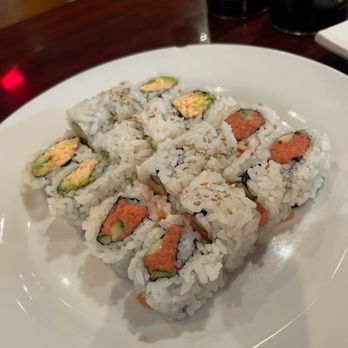 Yanagi Sushi - Spicy California Roll (top) and Spicy Tuna Roll (bottom)! - Japanese Near Me - Gilbert, Arizona Yanagi Sushi - Spicy California Roll (top) and Spicy Tuna Roll (bottom)! - Japanese Near Me - Gilbert, Arizona