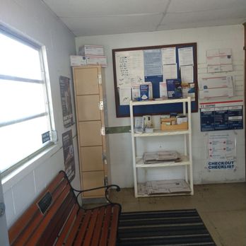 USPS -Susan - Wooden and iron bench - Post Offices Near Me - Susan, Virginia
