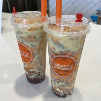Its Boba Time - Orea Thai tea boba - Bubble Tea Near Me - Los Angeles, California
