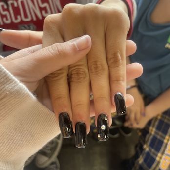 Tip Line Nails - What she got - Nail Salons Near Me - Fountain Valley, California Tip Line Nails - What she got - Nail Salons Near Me - Fountain Valley, California
