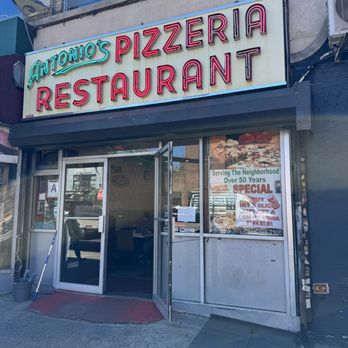 Antonio's Pizzeria & Restaurant - Antonio's Pizzeria Storefront - Pizza Near Me - Brooklyn, New York Antonio's Pizzeria & Restaurant - Antonio's Pizzeria Storefront - Pizza Near Me - Brooklyn, New York
