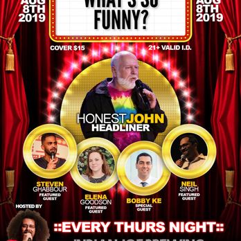 What's So Funny - Honest John @ What's So Funny? - Comedy Clubs Near Me - Vista, California What's So Funny - Honest John @ What's So Funny? - Comedy Clubs Near Me - Vista, California