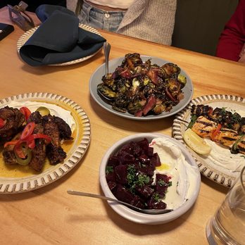 The Bluebird Bar - Wings, beets, skewers, and Brussels sprouts - New American Near Me - West Newton, Massachusetts