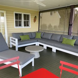 Outdoor Elegance - Our selected setting in place