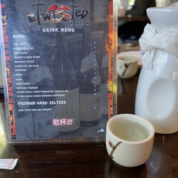 The Twisted Chopstick - Drink menu - Sushi Bars Near Me - Deland, Florida