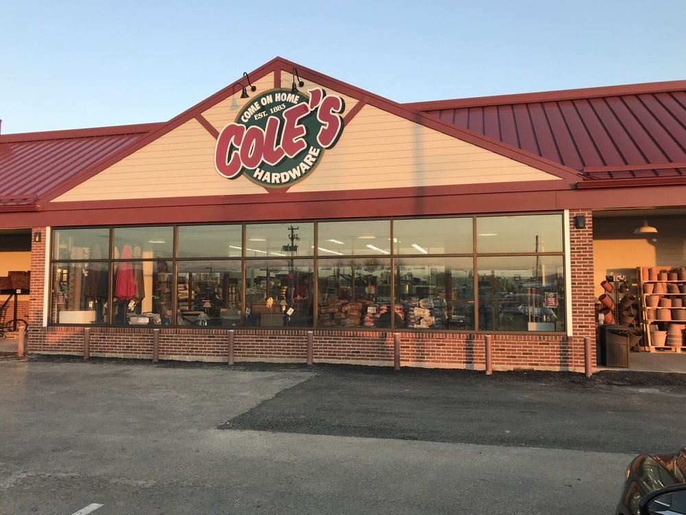 COLE’S HARDWARE Updated August 2024 130 Muncy Creek Blvd, Muncy, Pennsylvania Hardware
