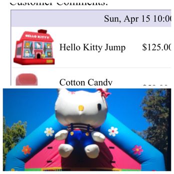 Bay Area Jump - Ordered vs received - not even close - Party Supplies Near Me Bay Area Jump - Ordered vs received - not even close - Party Supplies Near Me