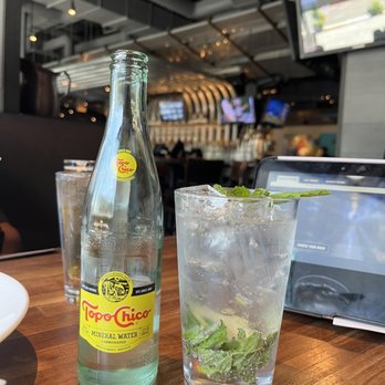 Yard House - Cucumber and mint Topo Chico - New American Near Me - San Jose, California Yard House - Cucumber and mint Topo Chico - New American Near Me - San Jose, California
