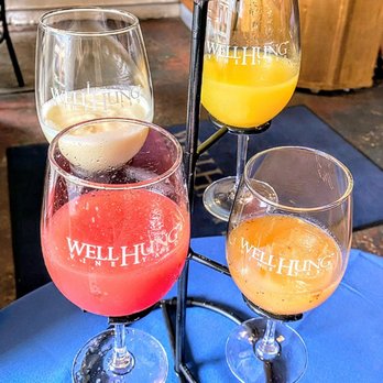 Well Hung Vineyard - Slushie Flight - Wine Bars Near Me - Charleston, South Carolina Well Hung Vineyard - Slushie Flight - Wine Bars Near Me - Charleston, South Carolina