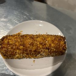 Lucky Bull Grill - Special side: seasoned corn on the cob