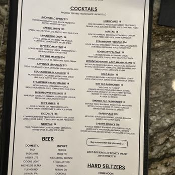 Enzo's - Cocktail Menu - Pizza Near Me - Bonita Springs, Florida Enzo's - Cocktail Menu - Pizza Near Me - Bonita Springs, Florida