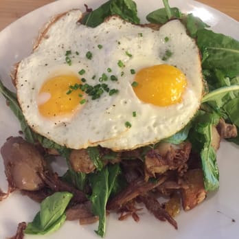 Early Bird - Duck confit hash. - New American Near Me - Fullerton, California