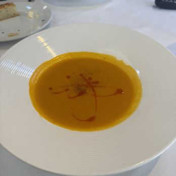 The Crossing - Carrot ginger soup - New American Near Me - Clayton, Missouri