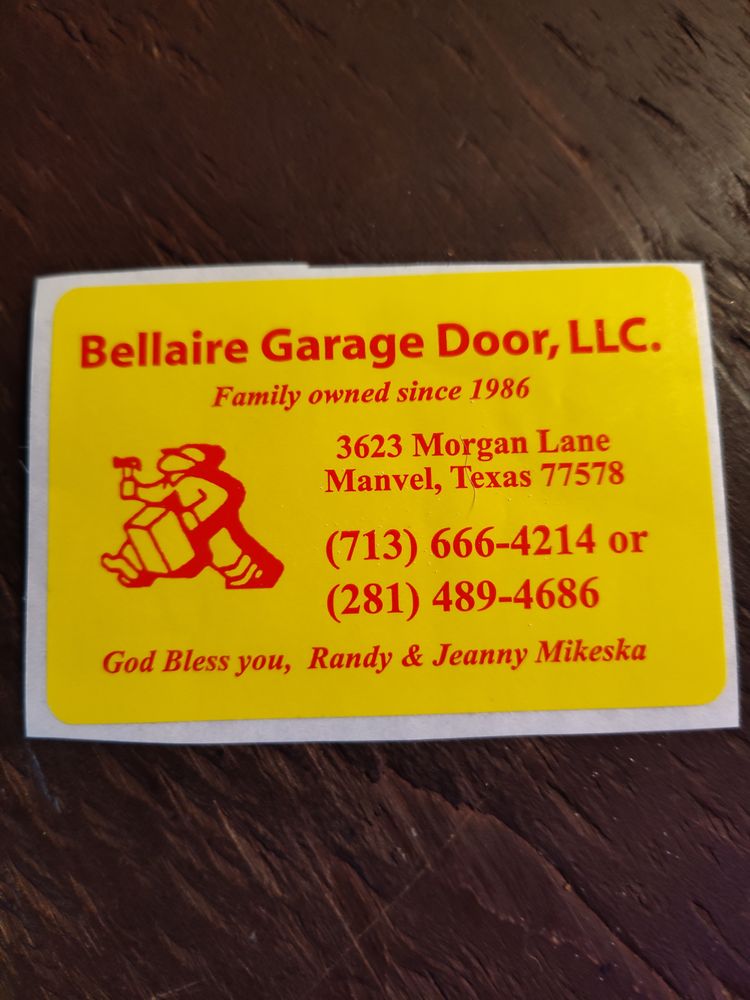 Bellaire Garage Door  - Garage Door Contractor in Bellaire, TX