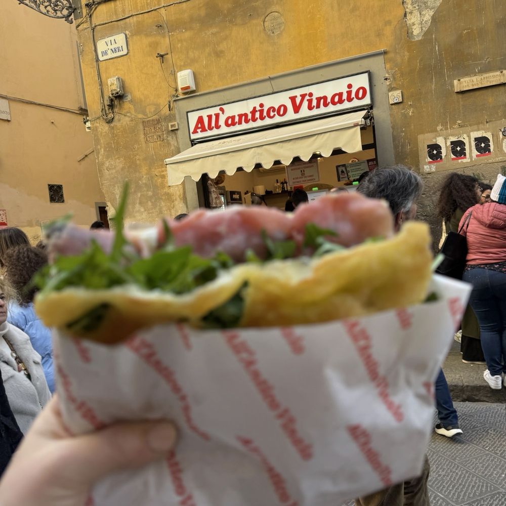 All'Antico Vinaio - Store front Florence, Italy (featured l: the Beatrice) - Sandwiches Near Me - Florence, FI