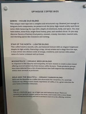 Menu photo 5 Spyhouse Coffee Roasters Rochester, MN Menu photo 5 Spyhouse Coffee Roasters Rochester, MN