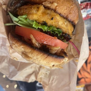 Naughty Buddha Burger - Lincoln - The Un Chick Sandwich - Vegan Near Me - Lincoln, Nebraska Naughty Buddha Burger - Lincoln - The Un Chick Sandwich - Vegan Near Me - Lincoln, Nebraska