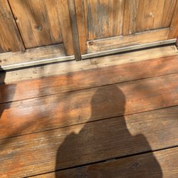 ATX Outdoor Construction - Porch day before ATX work