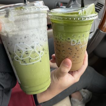 Da Vien Coffee - matcha latte with black sesame, Vietnamese Coffee-Caf Sua Da -* - Desserts Near Me - Westminster, California Da Vien Coffee - matcha latte with black sesame, Vietnamese Coffee-Caf Sua Da -* - Desserts Near Me - Westminster, California