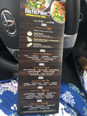 Menu photo 5 Big Fin Poké South Portland, ME Menu photo 5 Big Fin Poké South Portland, ME