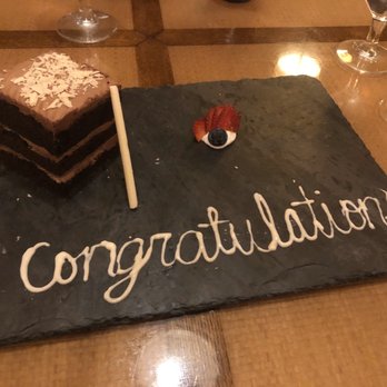 Zen - Honeymoon celebratory cake - Japanese Near Me - Champions Gate, Florida