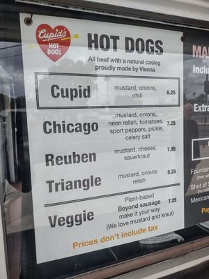 Menu photo 1 Cupid's Hot Dogs Winnetka, CA