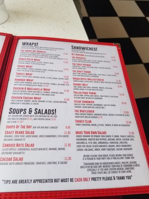Menu photo 1 Crazy Beans Stony Brook, NY Menu photo 1 Crazy Beans Stony Brook, NY