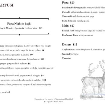 Artusi - Italian Near Me - Seattle, Washington Artusi - Italian Near Me - Seattle, Washington