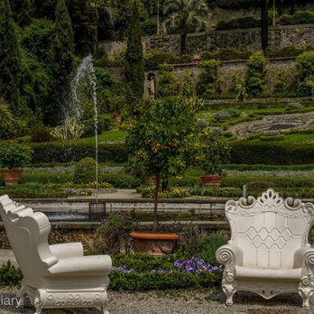 Storico Giardino Garzoni - Separation chairs at bottom - Botanical Gardens Near Me - Pescia, PT
