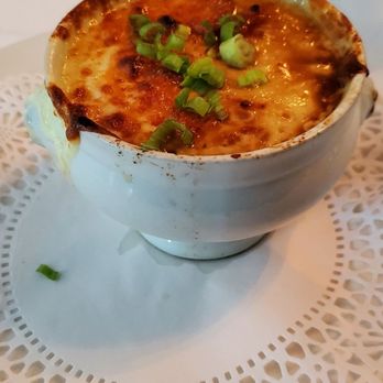 Grill 225 - French onion soup - Steakhouses Near Me - Charleston, South Carolina