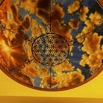 Paradise Boba Tea - Beautiful ceiling - Bubble Tea Near Me - Santa Fe, New Mexico