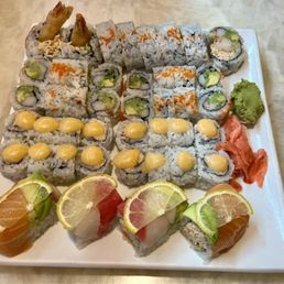 Rainbow Roll, Dynamite Roll, Rock & Roll, California Roll
