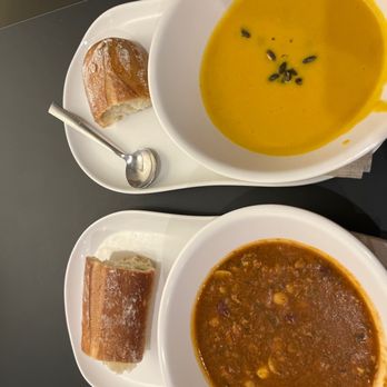 Panera Bread - Chili and butternut squash soup - Sandwiches Near Me - Feasterville, Pennsylvania