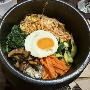 Del Seoul - Veggie Bibimbap - Korean Near Me - Chicago, Illinois