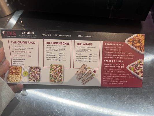 Menu photo 2 The Kebab Shop Miramar, FL Menu photo 2 The Kebab Shop Miramar, FL