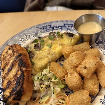 Inspire Restaurant - Mushroom cheese omelette - Asian Fusion Near Me - Markham, Ontario