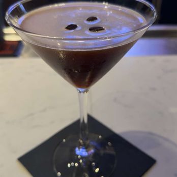 Mash + Oak - Espresso martini w REAL espresso - New American Near Me - Covington, Kentucky