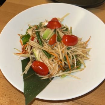 the AM-THAI Williamsburg - Papaya Salad (Fermented Fish) - Thai Near Me - Brooklyn, New York the AM-THAI Williamsburg - Papaya Salad (Fermented Fish) - Thai Near Me - Brooklyn, New York
