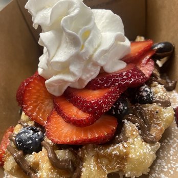 Sweet Crunch Waffles - Berry loaded! - Waffles Near Me - Charlotte, North Carolina