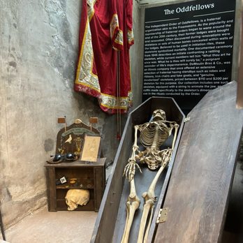 The Bone Museum - A display about the commencement rituals of the Oddfellows - Museums Near Me - Brooklyn, New York The Bone Museum - A display about the commencement rituals of the Oddfellows - Museums Near Me - Brooklyn, New York