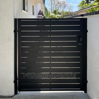 Frame A Gate - All Aluminum security gate - Fences & Gates Near Me Frame A Gate - All Aluminum security gate - Fences & Gates Near Me
