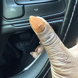Bubbling nails Bubbling nails