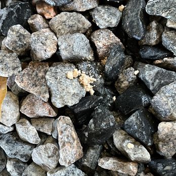 Five Below - THAT IS WAS J SPAT OUT MY MOUTH IM GAGGING RN - The image shows a collection of small, irregularly shaped rocks with diverse colors including gray, black, and brown. The rocks have rough textures, with some appearing smooth and shiny, while others are more matte and coarse. The rocks are densely packed, filling the entire frame, and some have small patches of dirt or mineral deposits. The image emphasizes the natural variation in the rocks' appearance and surface details. - Arts & Crafts Near Me - Chesterfield, Virginia