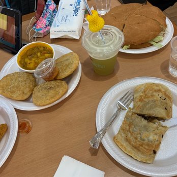 Alpha Dessert Juice Cafe - Hillcroft - Kachori, Paratha roll, mozzarella sticks and Karachi burger - Desserts Near Me - Houston, Texas Alpha Dessert Juice Cafe - Hillcroft - Kachori, Paratha roll, mozzarella sticks and Karachi burger - Desserts Near Me - Houston, Texas